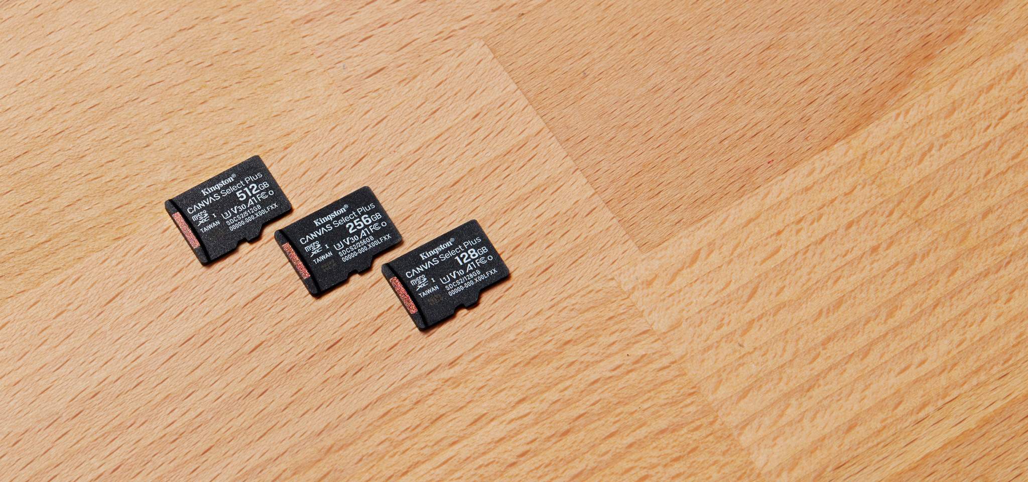 Kingston Canvas Select Plus Micro SD Card with SD Adapter, Class 10 up to 512 GB