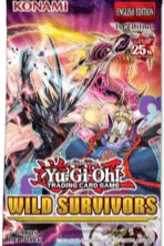KONAMI Yugioh wild survivors sealed booster pack