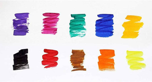 Liquidraw Paint Liquidraw Coloured Drawing Ink Set India Ink, Waterproof, Set of 10 Assorted Colours, 35ml