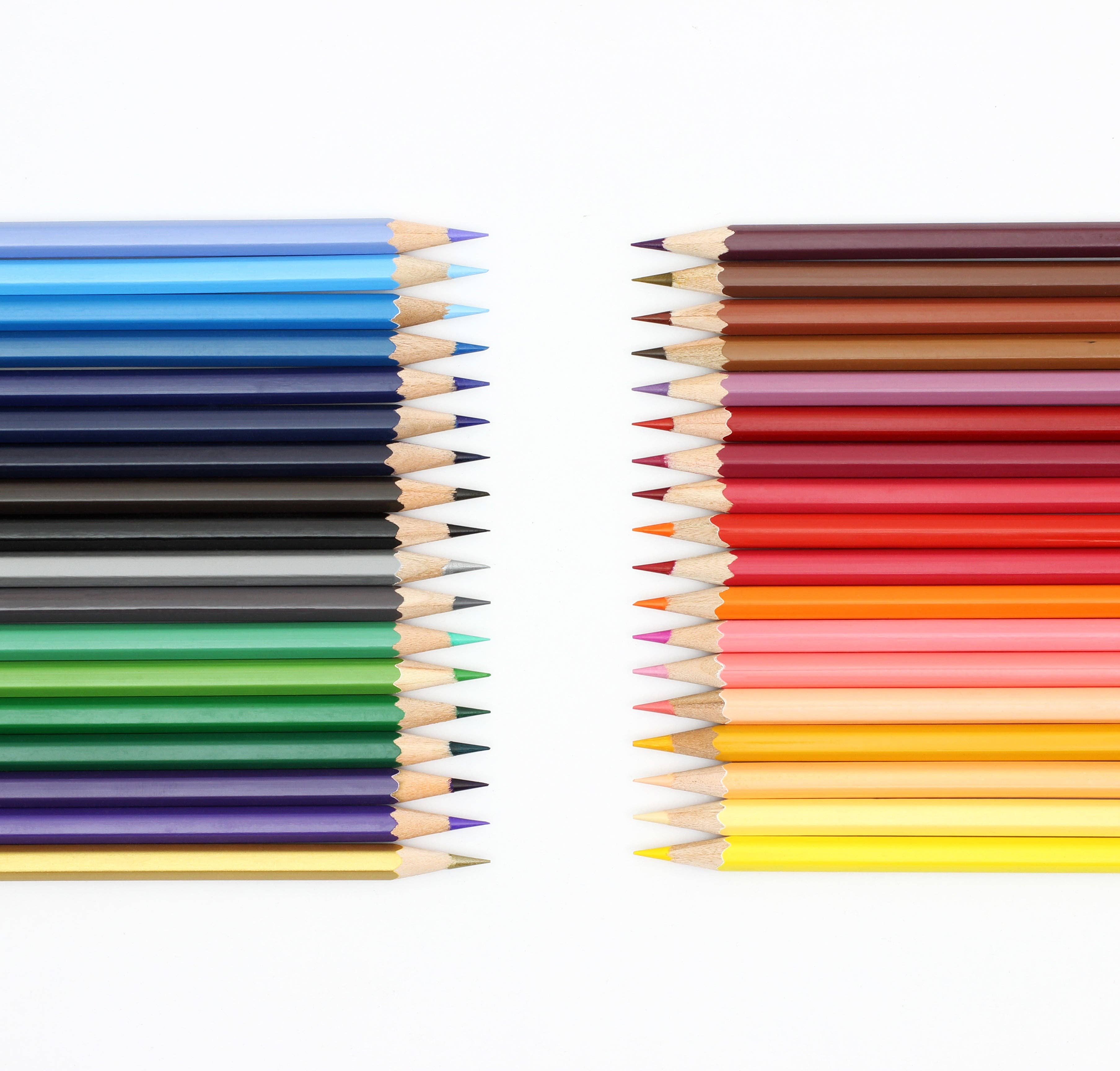 Liquidraw Pencil Liquidraw 36 Adult Colouring Pencils, Premium Art Coloured Drawing Pencils for Adults and Professionals