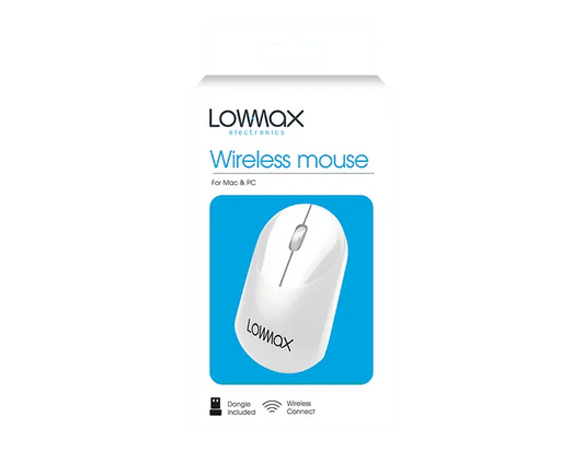 LMT-UK Mice Black Wireless Computer Mouse - 5056283865312