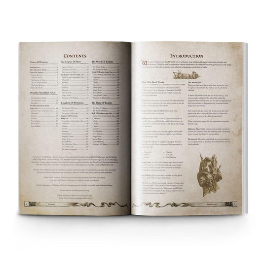 Loaded Dice Books Warhammer: The Old World - Forces Of Fantasy