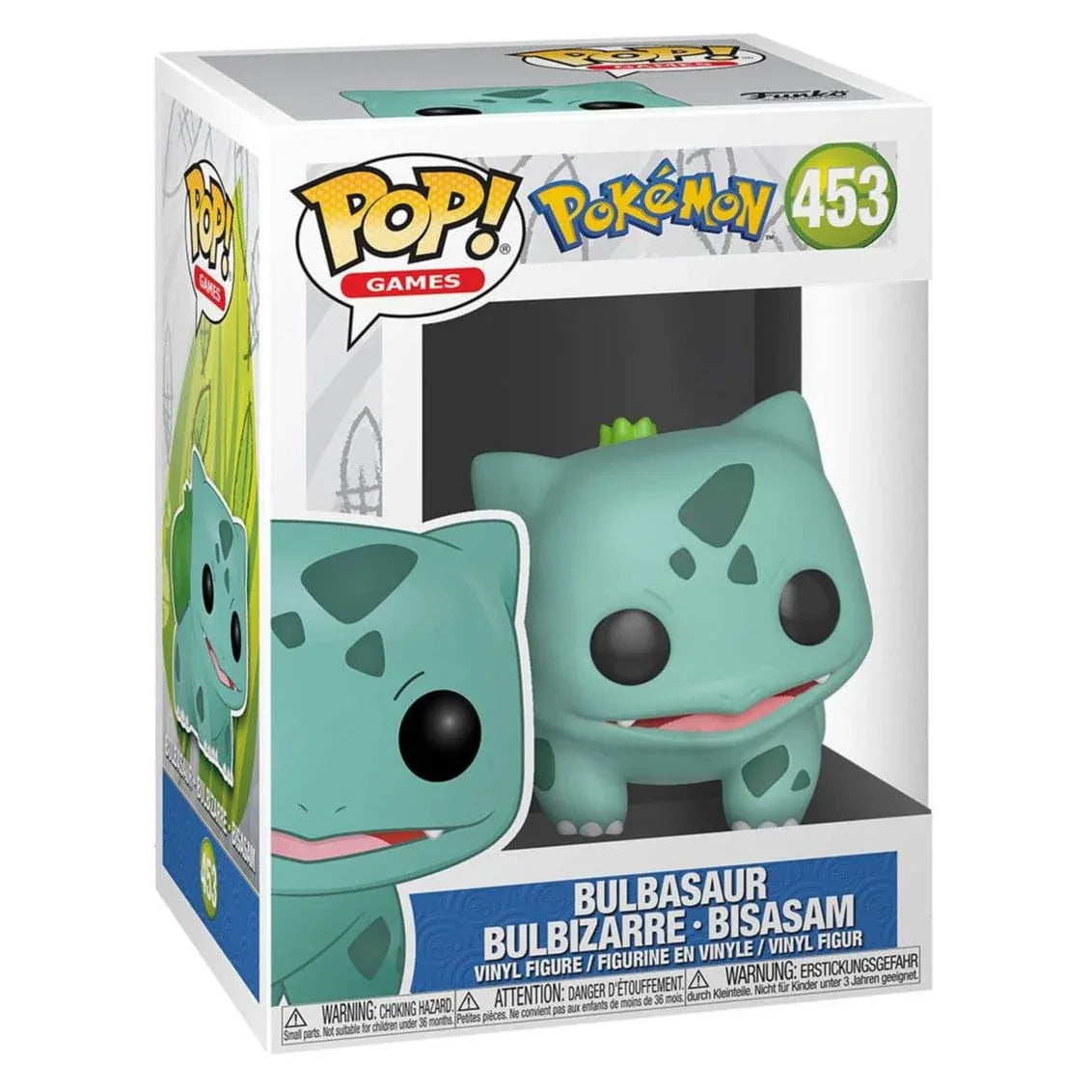Loaded Dice Collectibles Pokemon Funko POP! Bulbasaur 9cm (453)