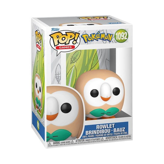 Loaded Dice Collectibles Pokemon Funko POP! Rowlet 9cm