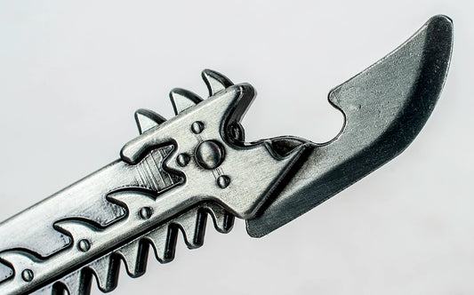 Loaded Dice Collectibles Warhammer 40,000: Chaos Chainsword Bottle Opener