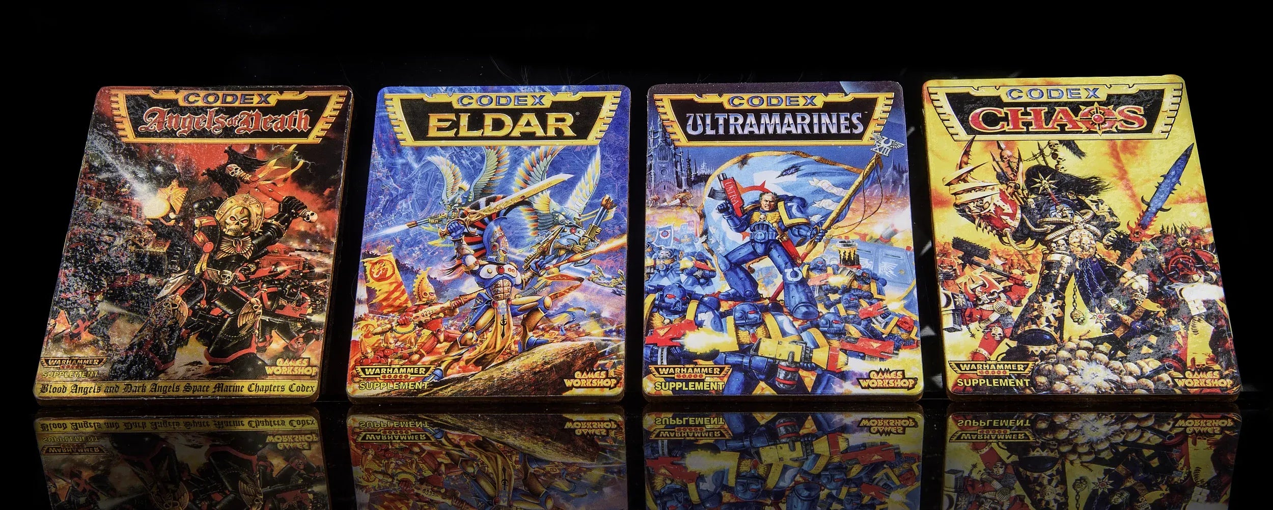 Loaded Dice Collectibles Warhammer 40000: Second Edition Codex Coasters