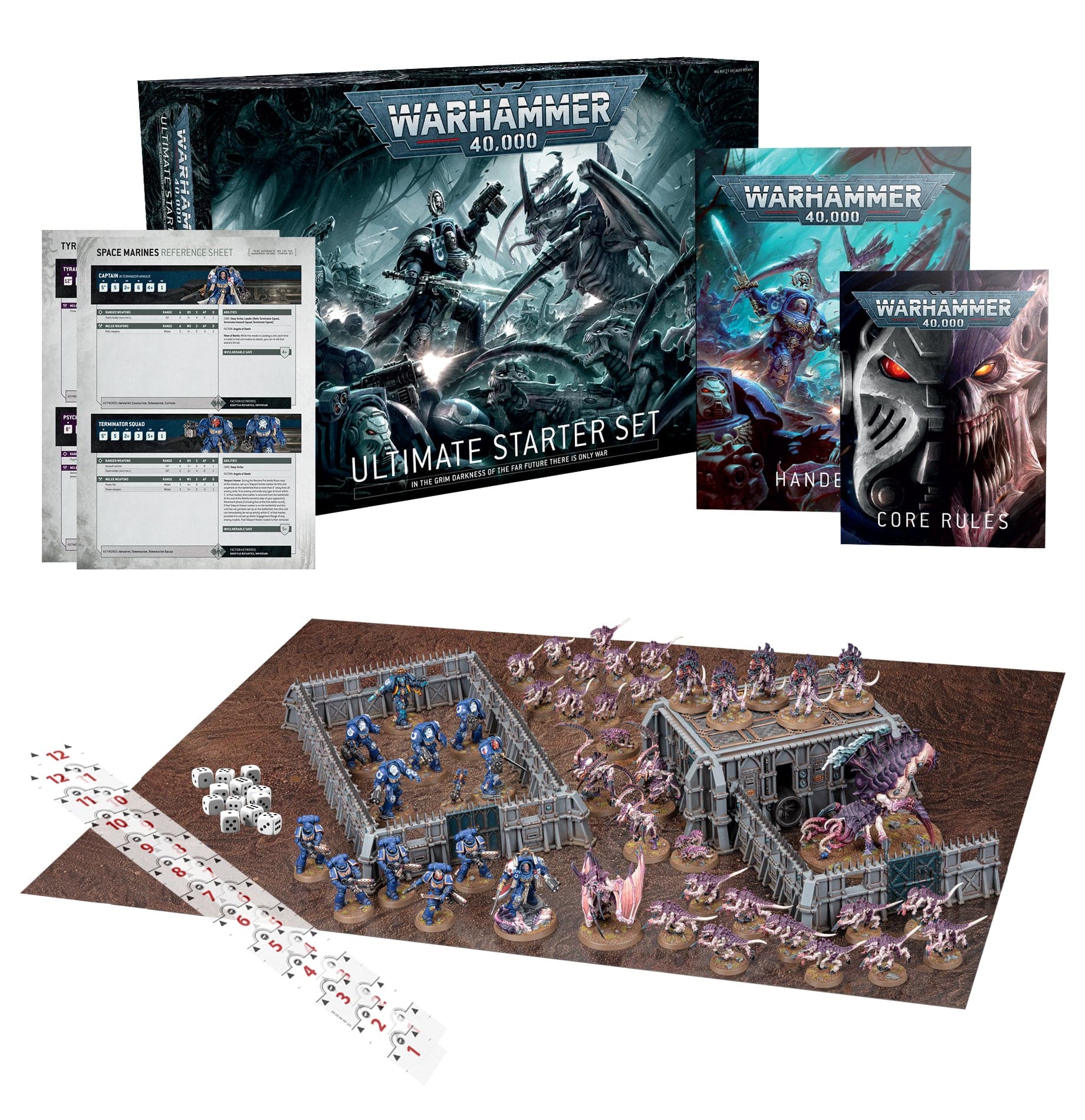 Loaded Dice GW Models Warhammer 40,000: Ultimate (Combat Patrol) Starter Set