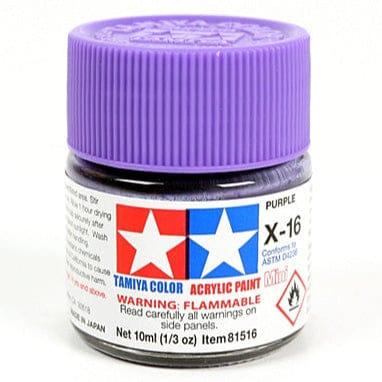 Loaded Dice Paint Tamiya Acrylic Paint Mini X-16 Purple