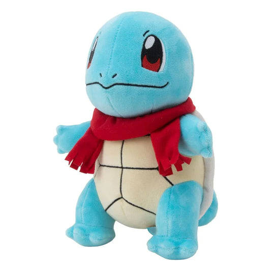 Loaded Dice Plush Pokémon Plush Figure Winter Squirtle with Scarf 20cm
