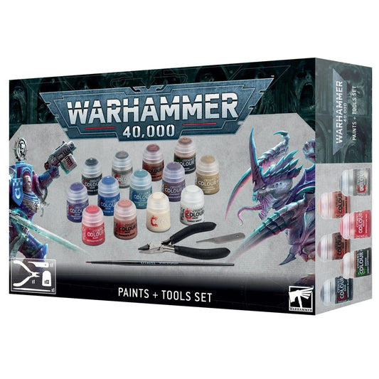 Loaded Dice Tools Warhammer 40,000: Paints & Tools Set
