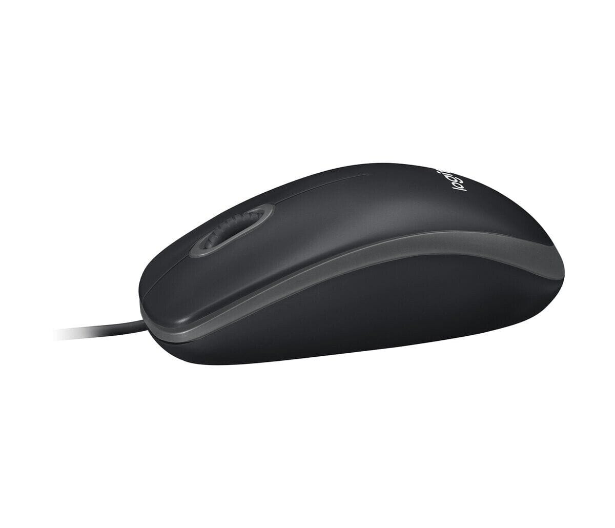 Logitech B100 Wired USB Optical Mouse Ambidextrous