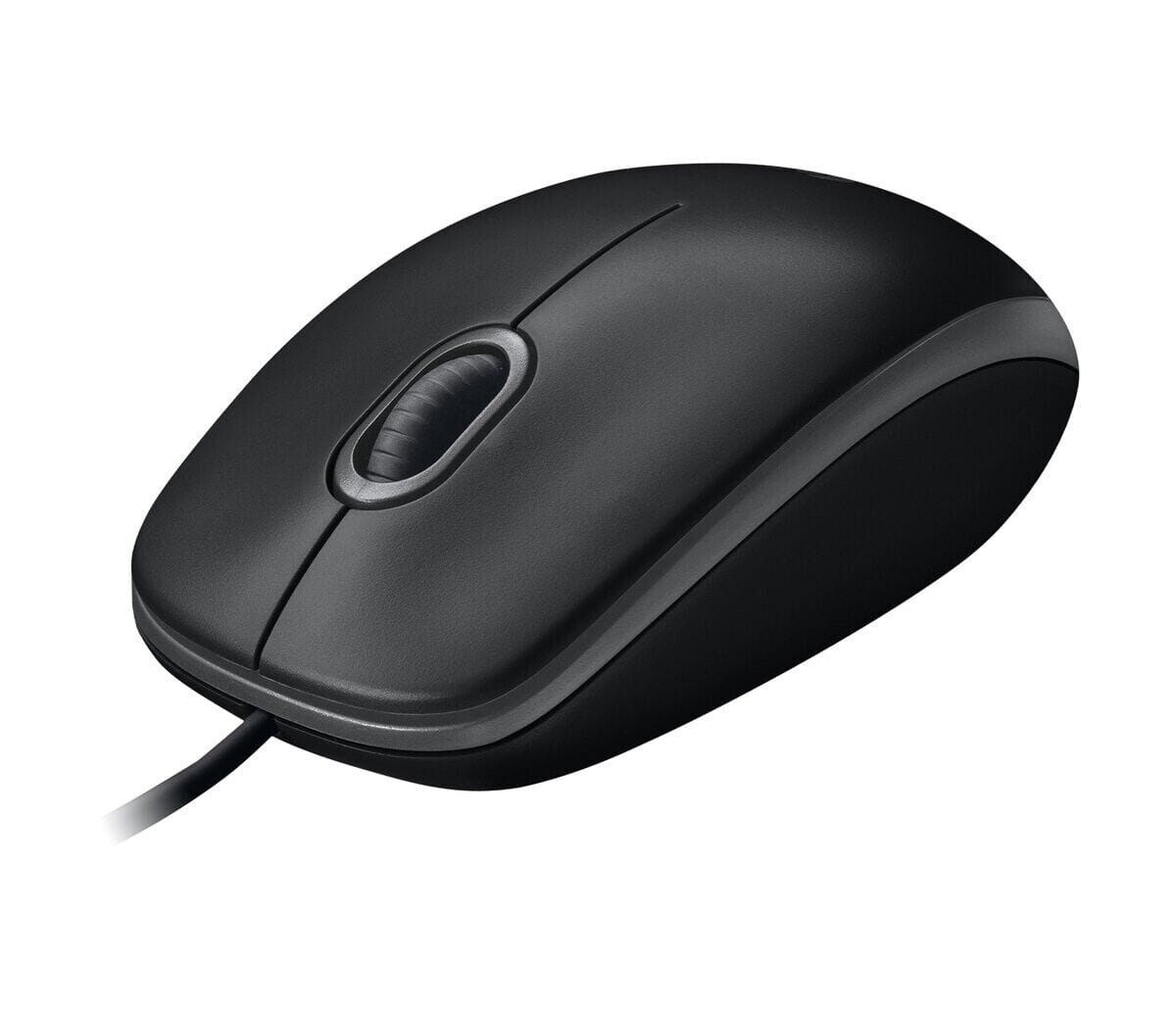 Logitech B100 Wired USB Optical Mouse Ambidextrous