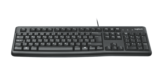 Logitech K120 USB Low Profile Wired Keyboard 5099206021433