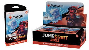 Magic: The Gathering: Jump Start 2022 booster box with 2x boosters - Purple Anime