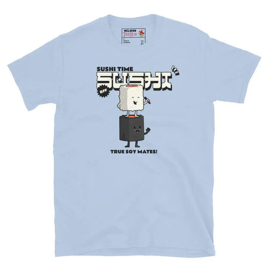 McLaren Tee Hub T-shirt Light Blue / S Sushi Time Funny Japanese Food T-Shirt – True Soy Mates BFF Tee