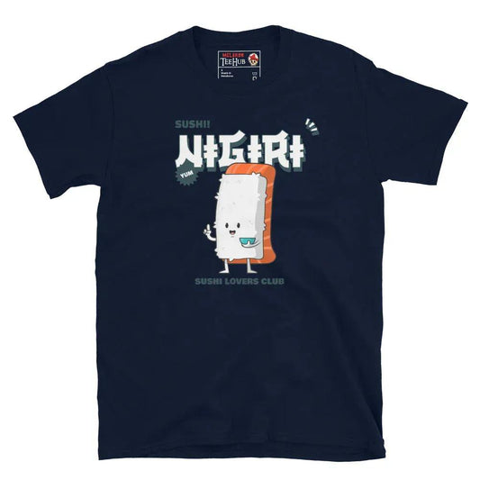 McLaren Tee Hub T-shirt Navy / S Nigiri Sushi Lovers Club T-Shirt – Funny Japanese Food Tee