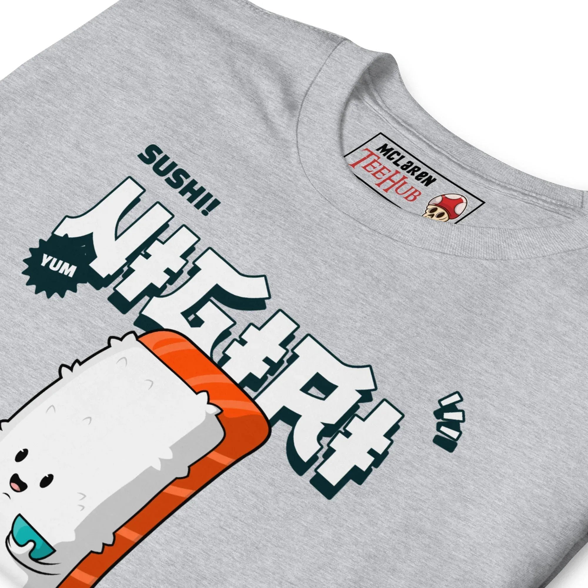 McLaren Tee Hub T-shirt Nigiri Sushi Lovers Club T-Shirt – Funny Japanese Food Tee