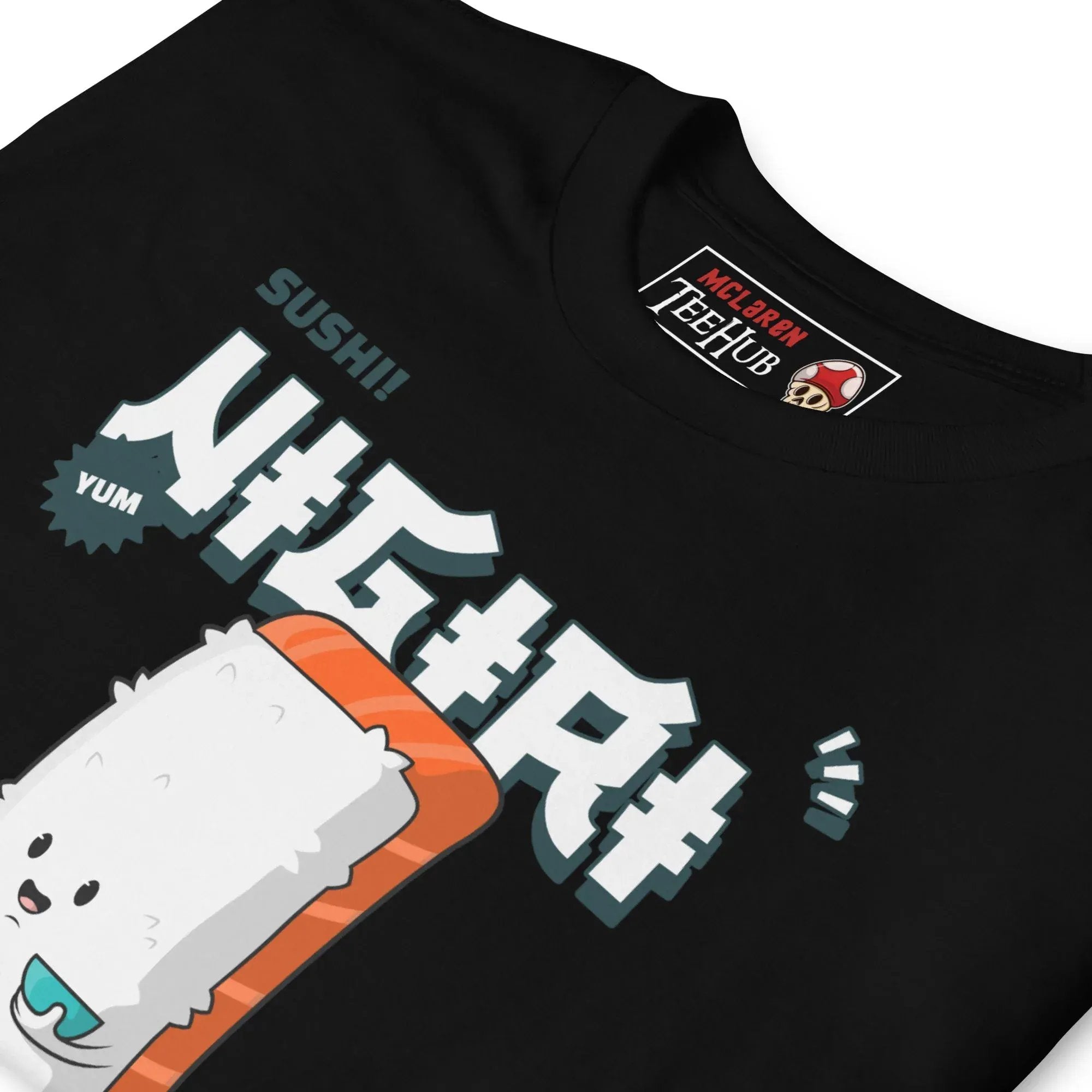 McLaren Tee Hub T-shirt Nigiri Sushi Lovers Club T-Shirt – Funny Japanese Food Tee
