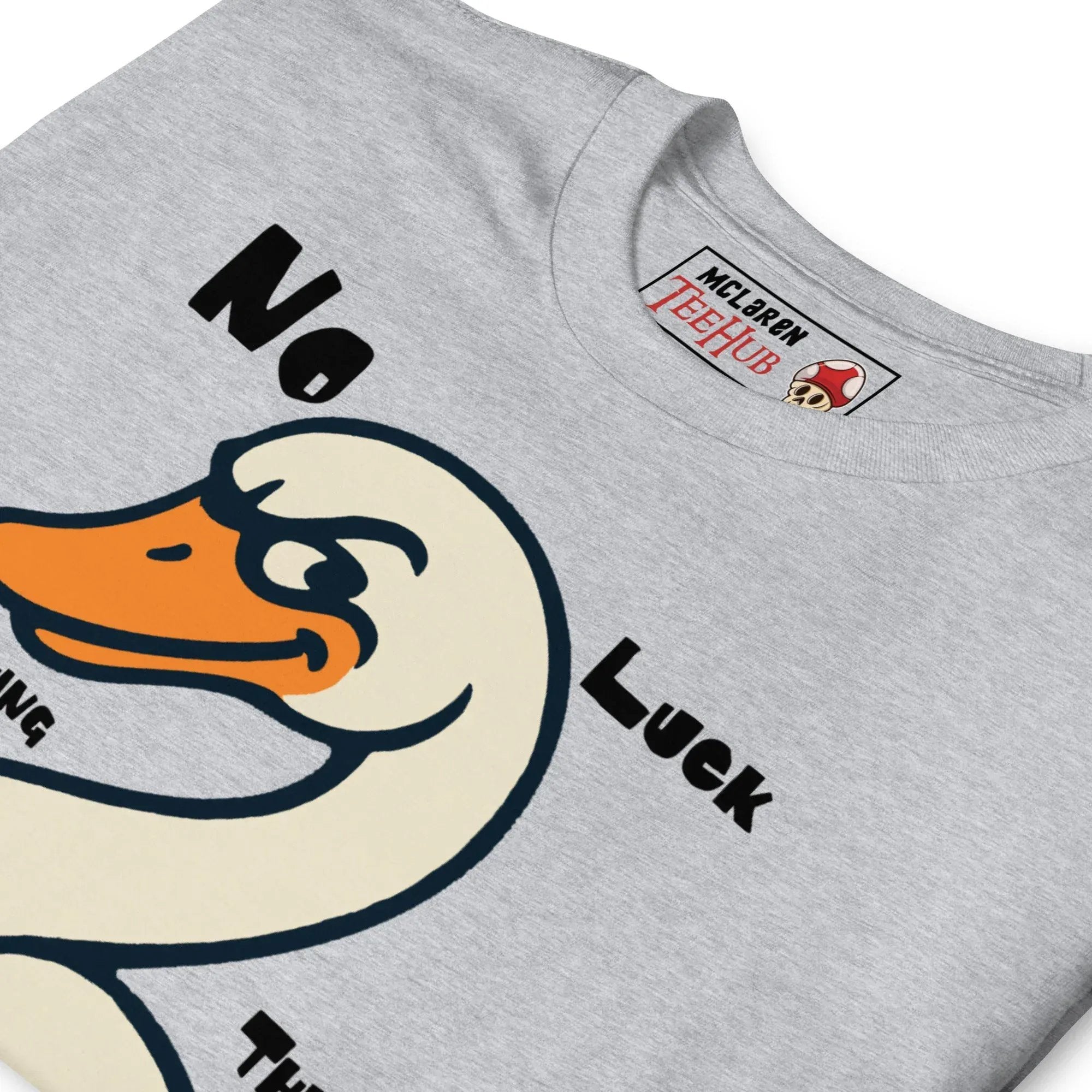 McLaren Tee Hub T-shirt "No Luck Catching Them Swans" Funny Hot Fuzz Quote T-Shirt