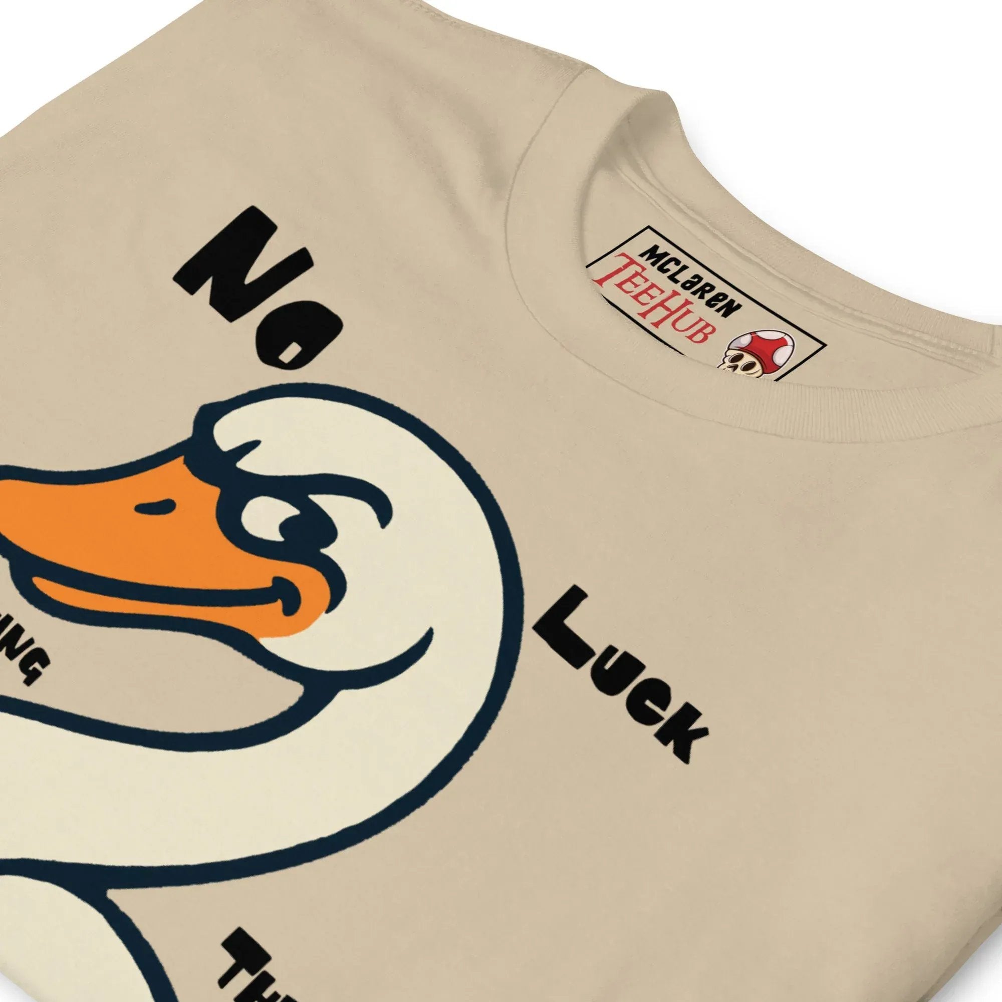 McLaren Tee Hub T-shirt "No Luck Catching Them Swans" Funny Hot Fuzz Quote T-Shirt