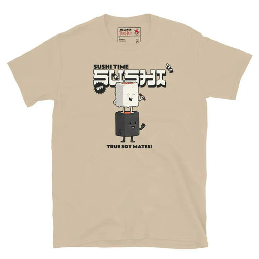 McLaren Tee Hub T-shirt Sand / S Sushi Time Funny Japanese Food T-Shirt – True Soy Mates BFF Tee