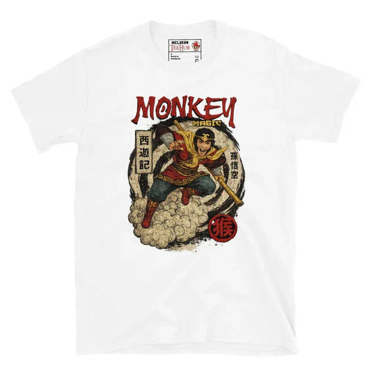 McLaren Tee Hub T-Shirt White / S Monkey Magic T-Shirt