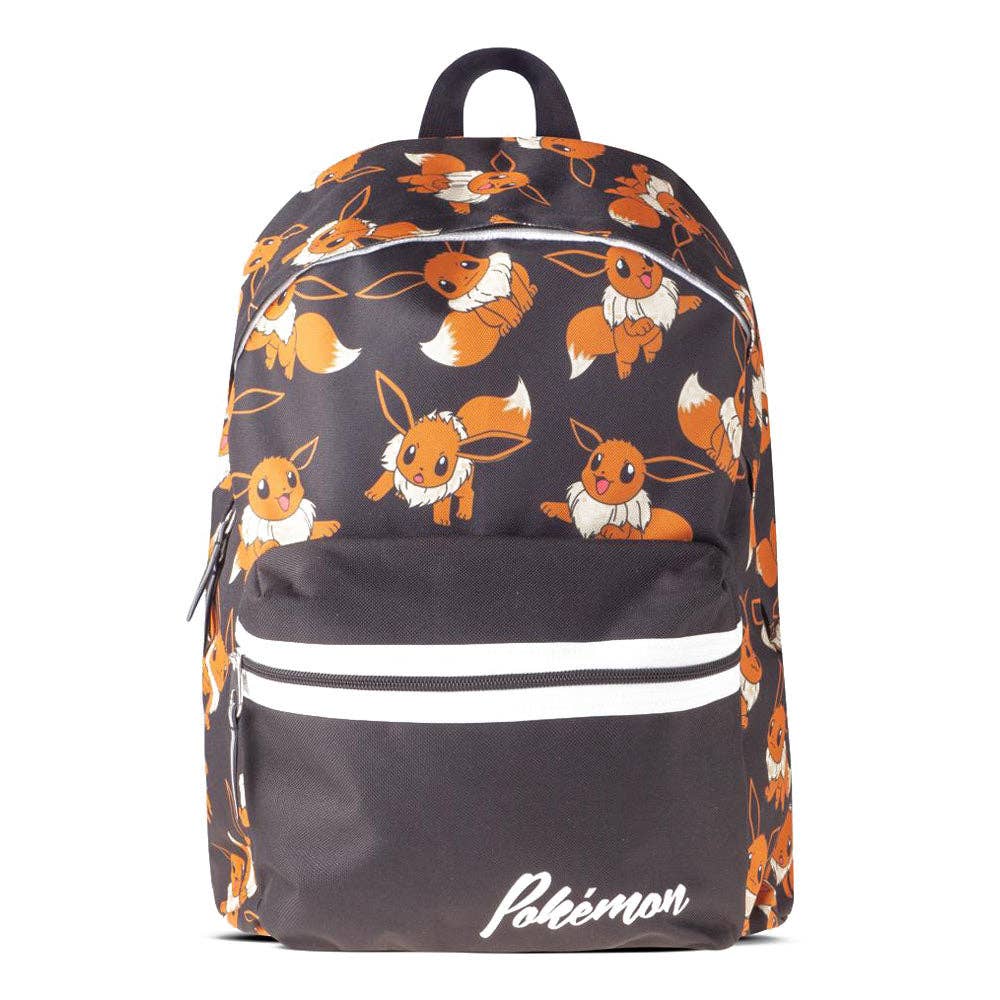 Meroncourt Europe Ltd BackPack POKEMON Eevee All-over Print Backpack, Black (BP688152POK)
