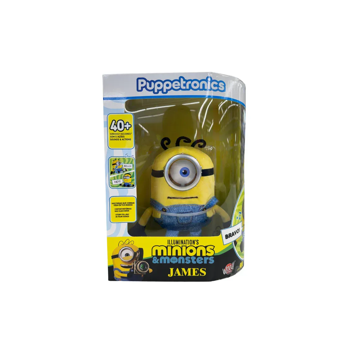 Universal Minions James Palm puppetronic 5055394029354