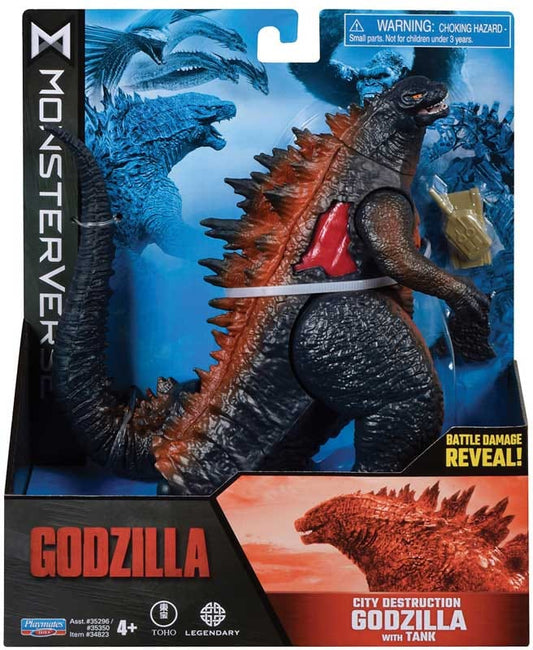 Action Figure MONSTERVERSE GODZILLA - CITY OF DESTRUCTION GODZILLA WITH TA 8056379135142