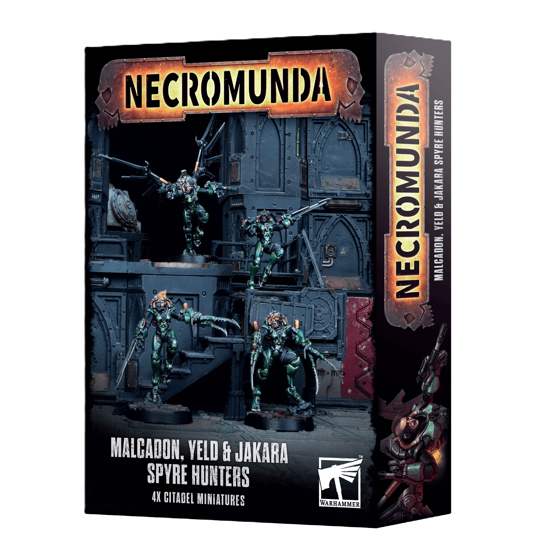 Necromunda NECROMUNDA: MALCADON YELD & JAKARA SPYRE HUNTER 5011921218684