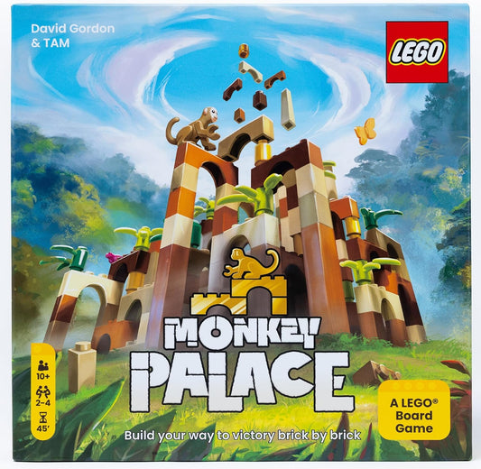 Netmarket Asmodee - Monkey Palace: A LEGO Board Game, New but open scruffy box
