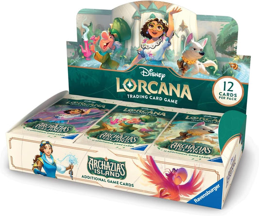 Netmarket Disney Lorcana Archazia's Island - Booster Display with 24 Booster Packs