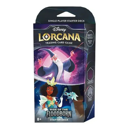 Netmarket Disney Lorcana TCG: [Set 2] Rise of the Floodborn - Starter Deck [1 at Random] *** INCLUDES 1x BOOSTER PACK ***
