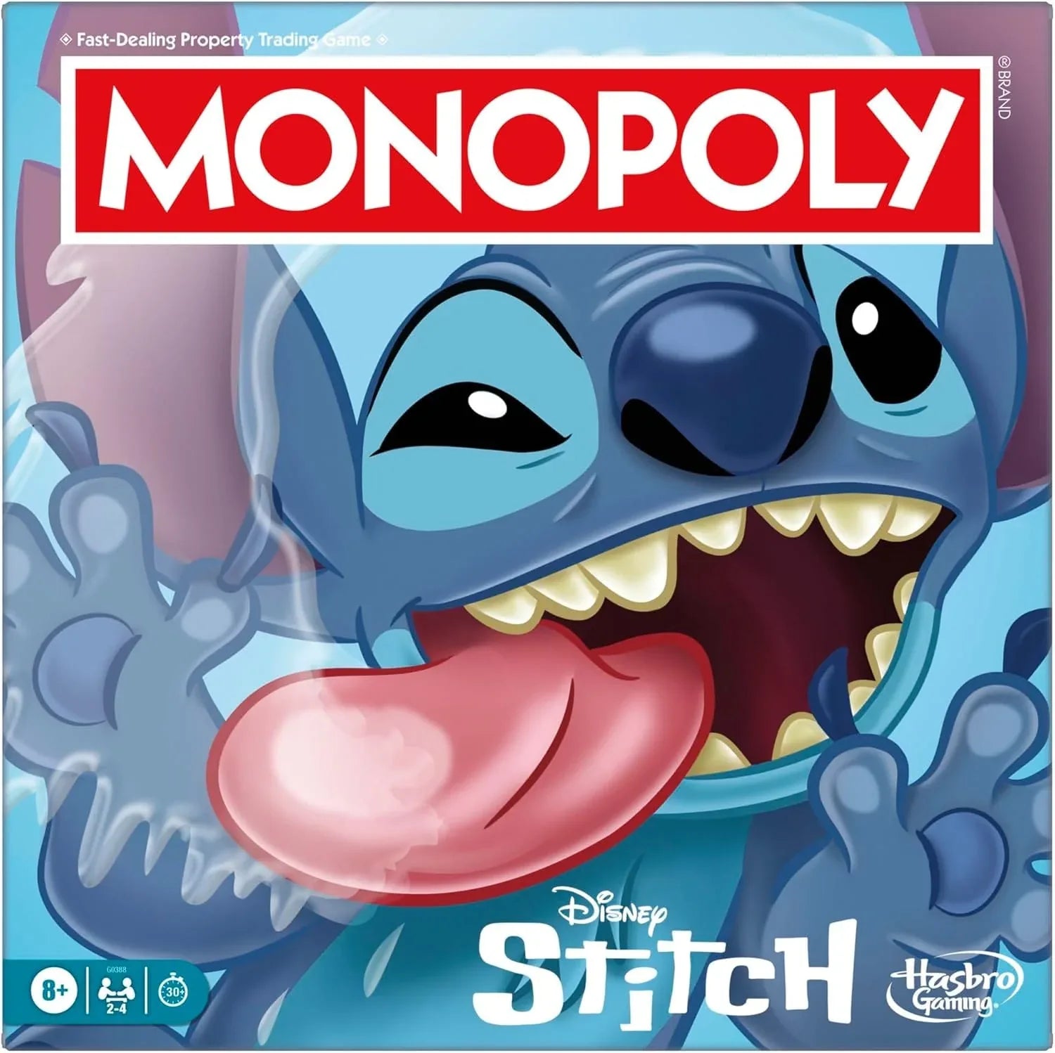 Netmarket Monopoly Disney Stitch Edition, Used- very good, some bits are unwrapped, all pieces there, open box