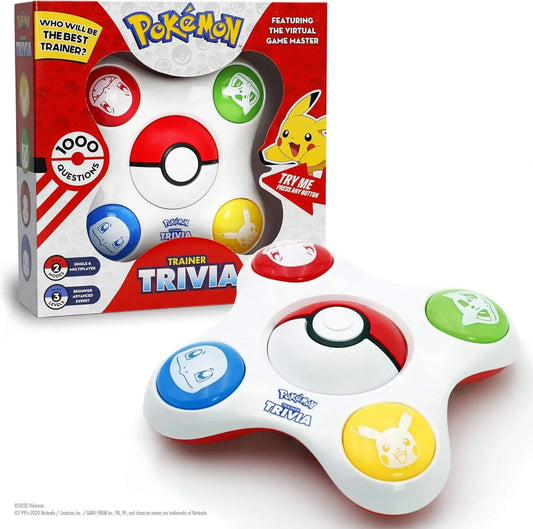 Netmarket POKÉMON TRAINER TRIVIA, New but damaged, open box, tested