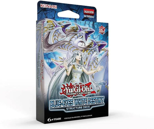 Netmarket YU-GI-OH! Structure Deck Blue-Eyes White Destiny, new but open/damaged box