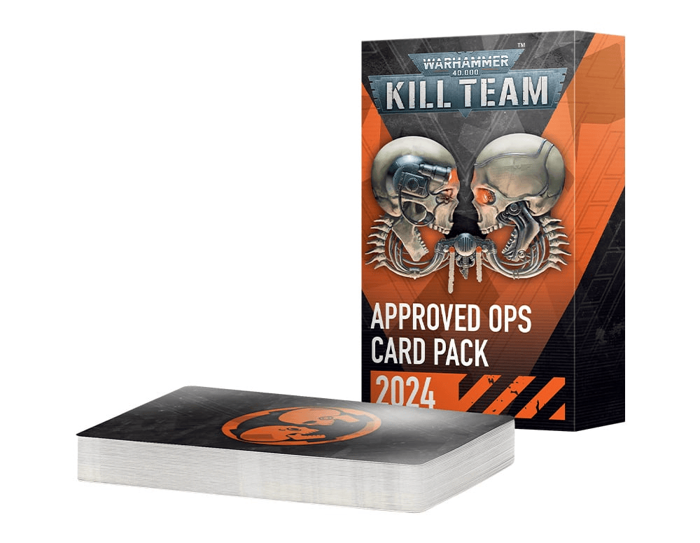 Warhammer 40K Kill Team KILL TEAM: APPROVED OPERATIONS CARD PACK 2024 5011921232734