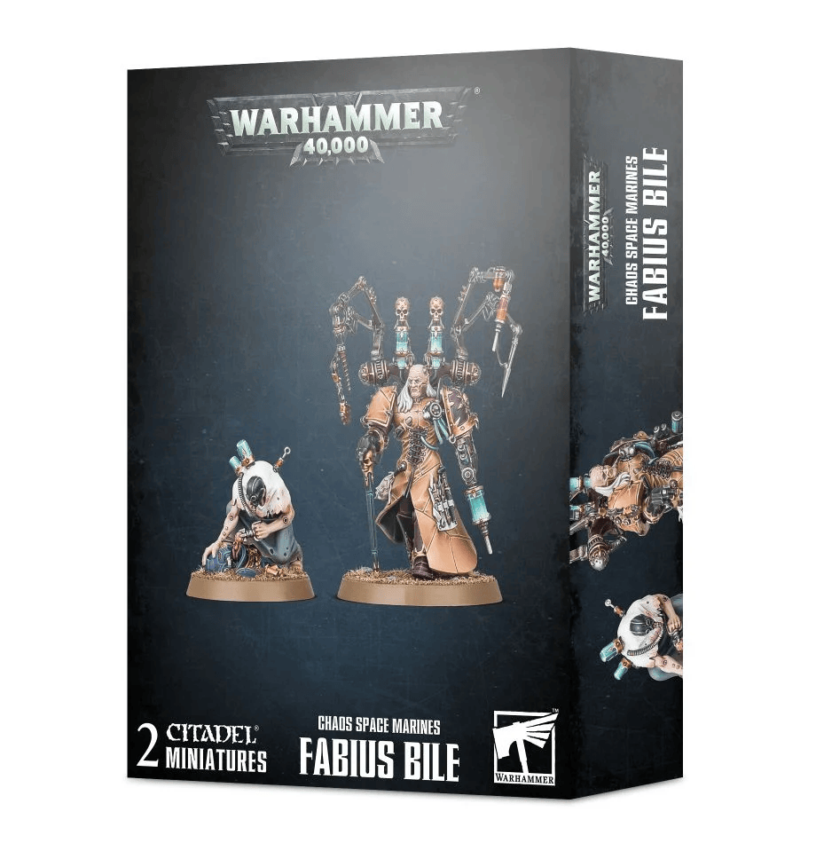 Chaos Space Marine CHAOS SPACE MARINES: FABIUS BILE 5011921178292