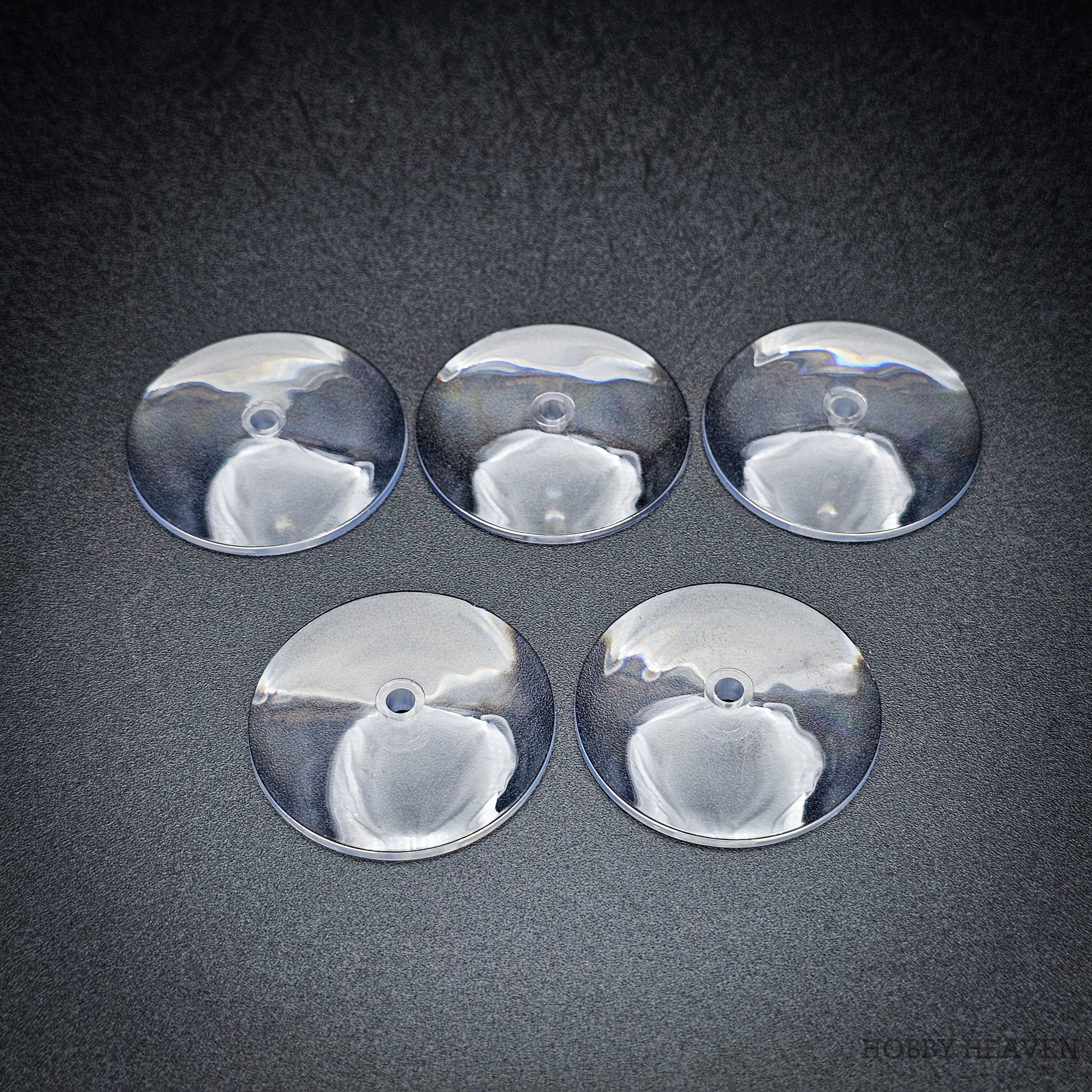 Base 32mm Round Flying Clear Plastic Base