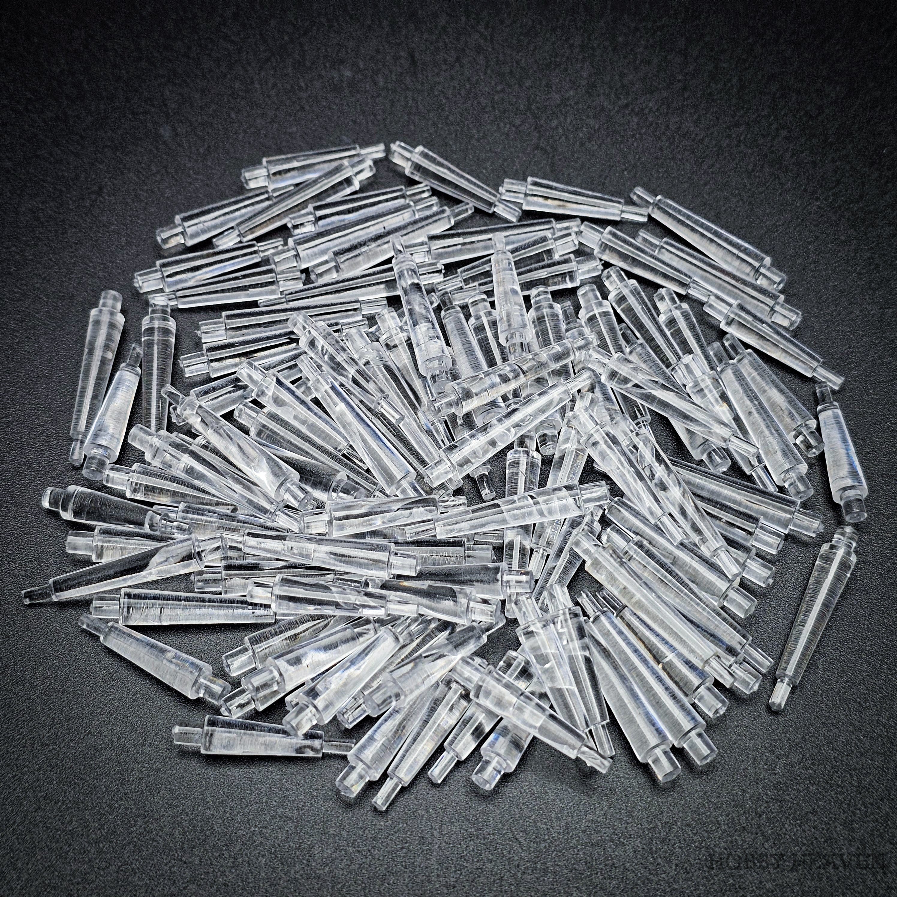 Base 32mm Round Flying Clear Plastic Base
