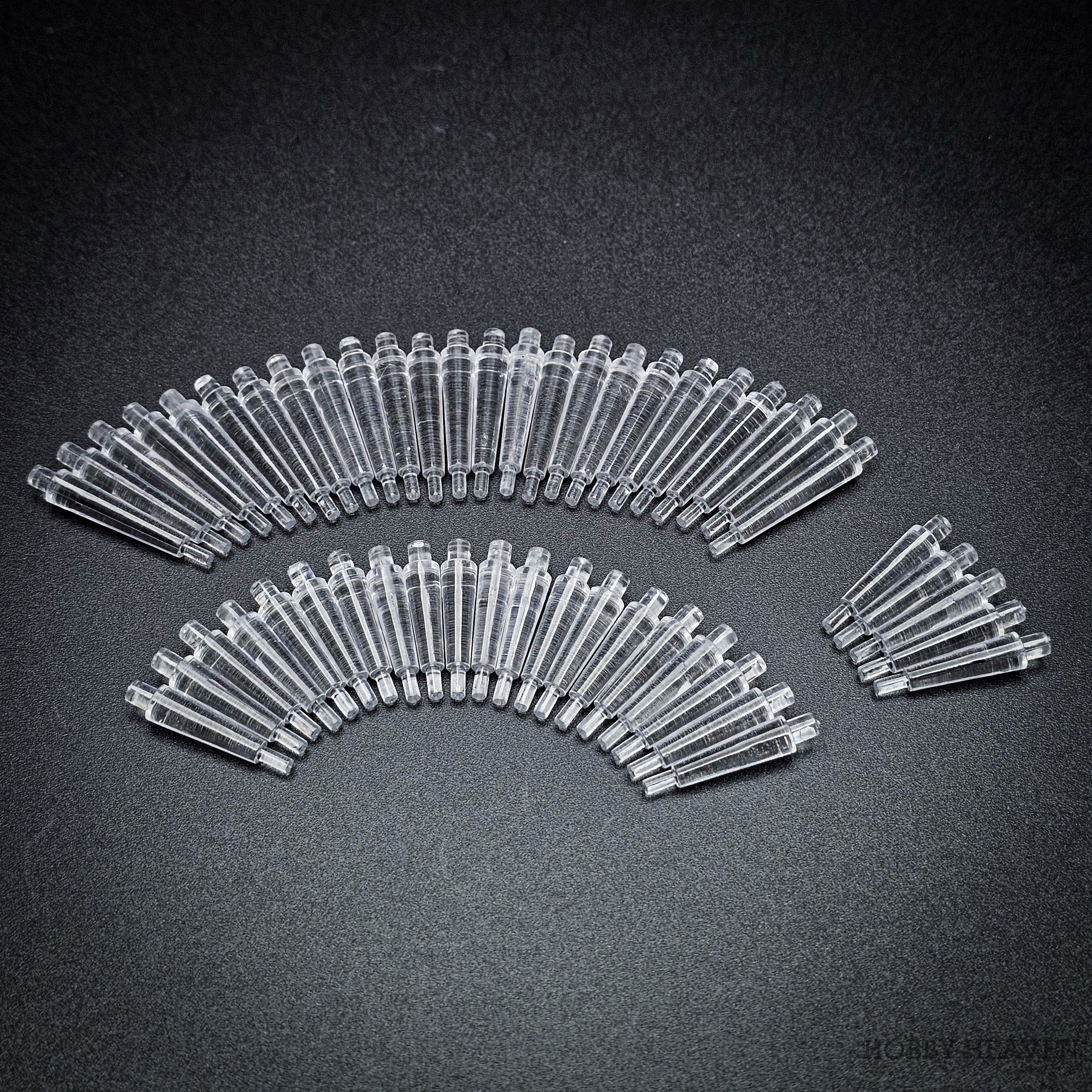 Base 32mm Round Flying Clear Plastic Base