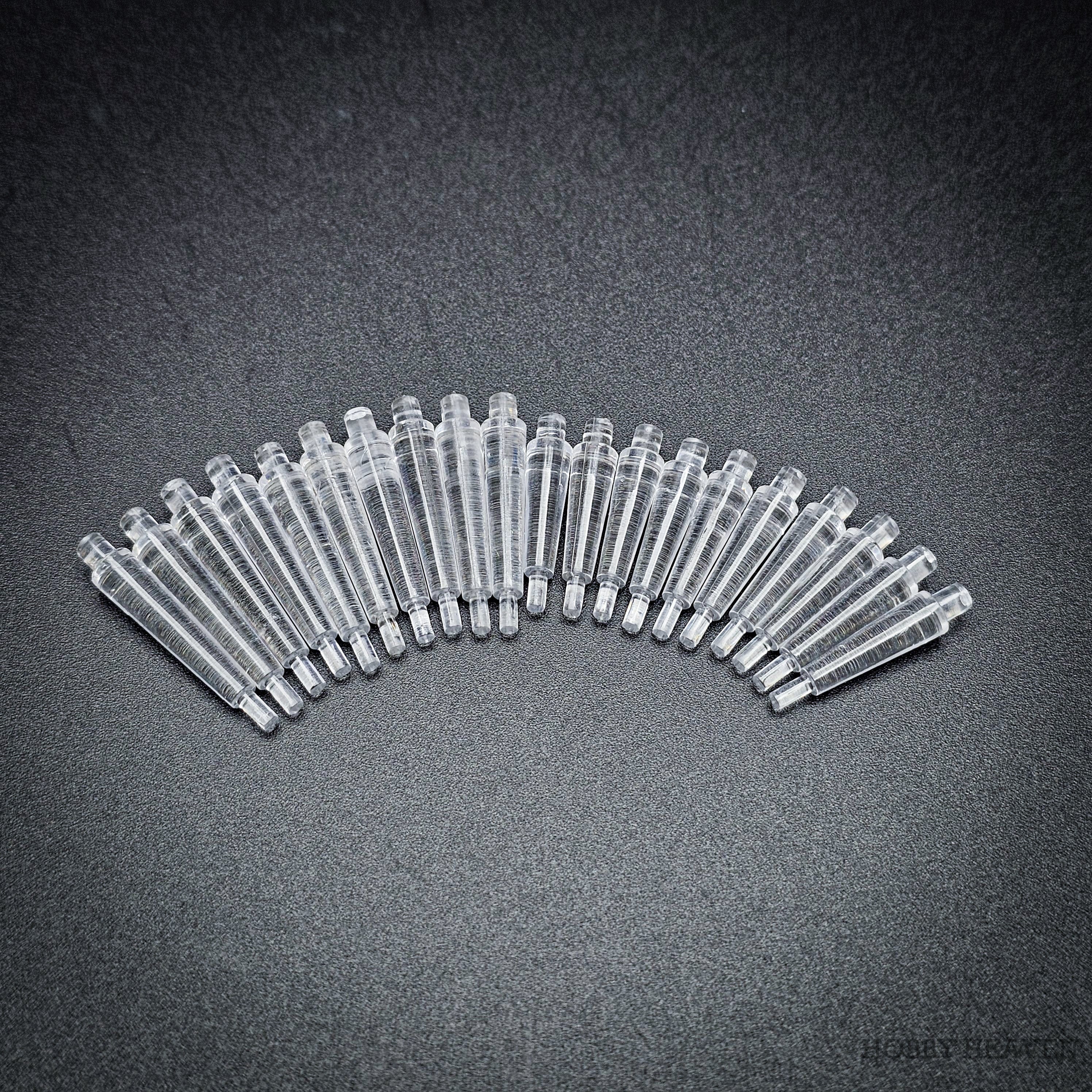 Base 32mm Round Flying Clear Plastic Base