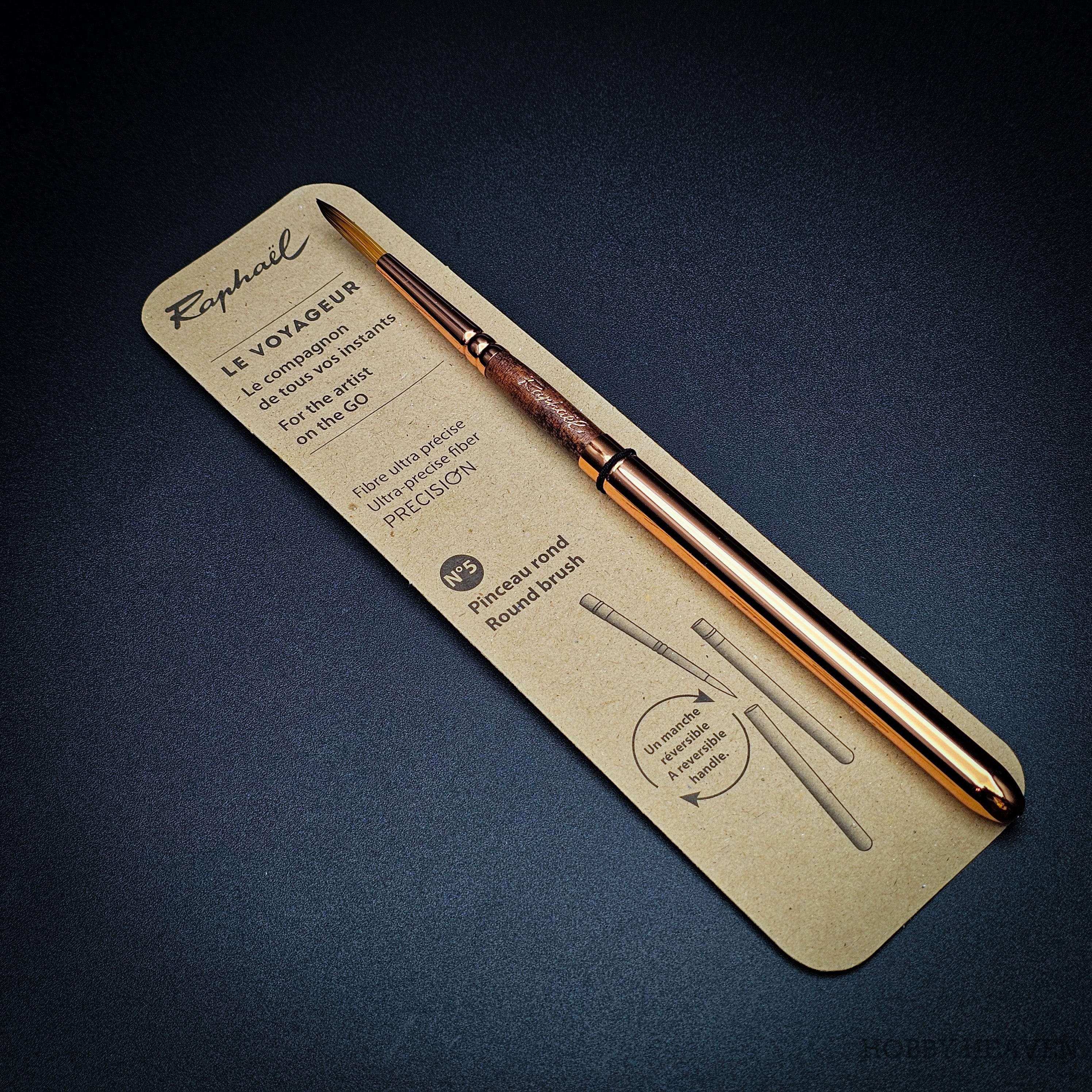 Brush Raphael Le Voyageur — Synthetic Round