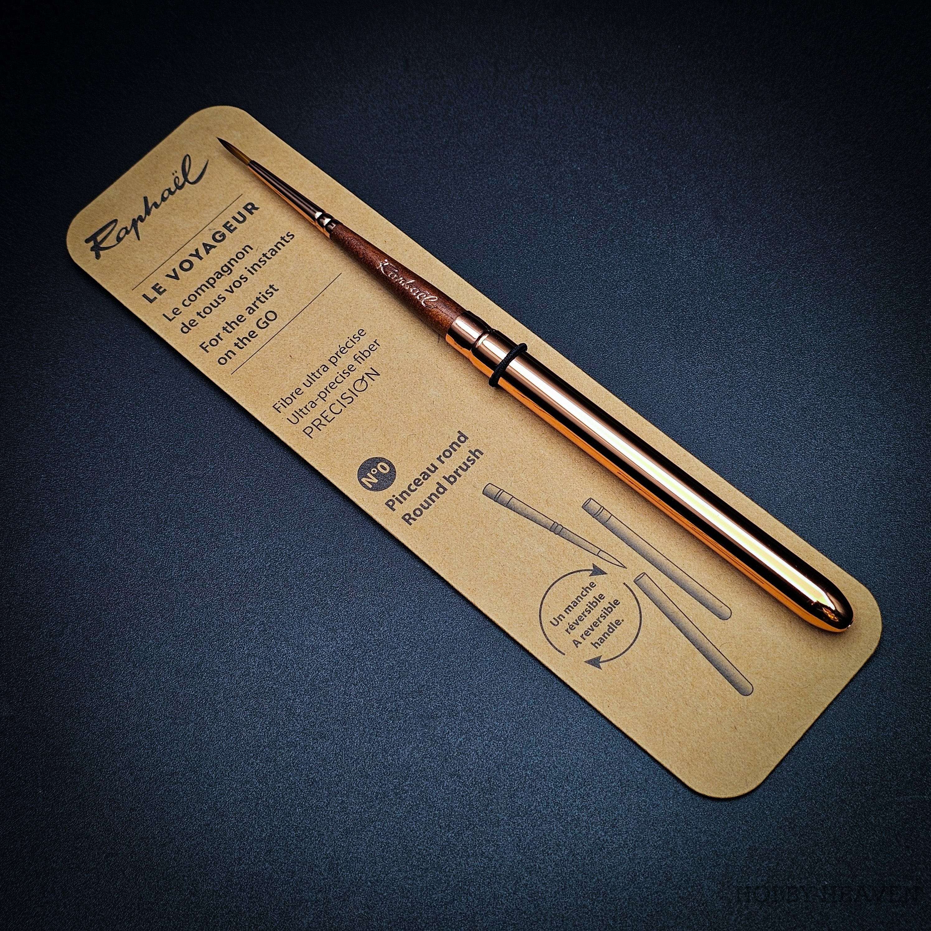 Brush Raphael Le Voyageur — Synthetic Round