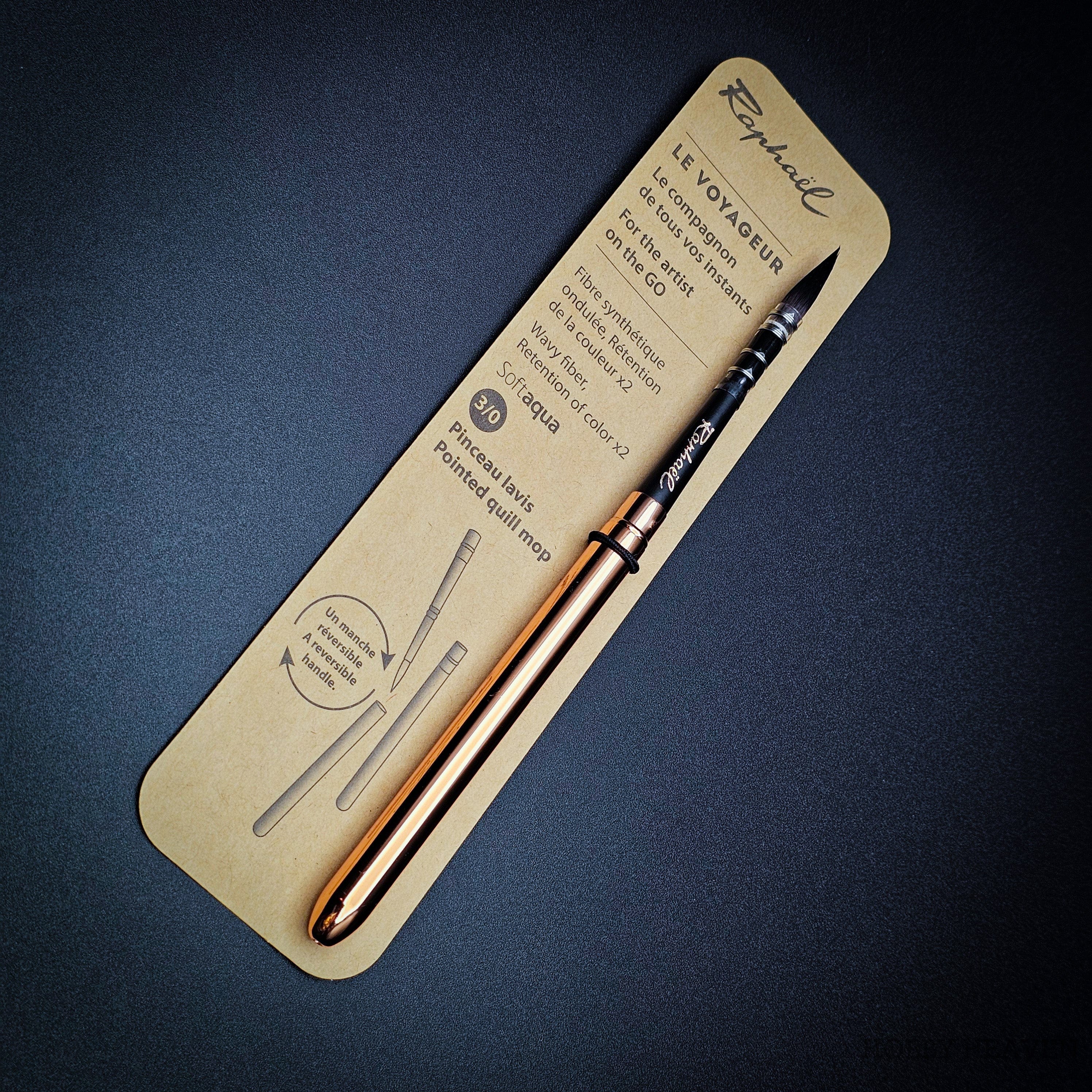 Brush Raphael Le Voyageur — Synthetic Round