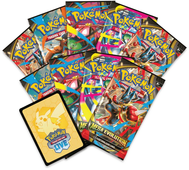 Pixel-Hub Media Ltd ETB - Pokemon Sealed Pokémon TCG: Mega Evolution - Elite Trainer Box - Gardevoir