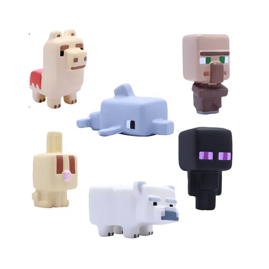 PoundFun Action Figures Minecraft Squishme Blind Bag