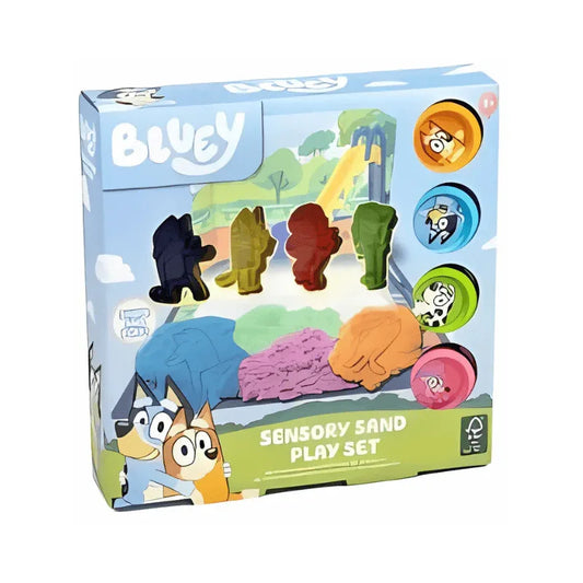 PoundFun Activity Toys Bluey Sensory Sand Play Set