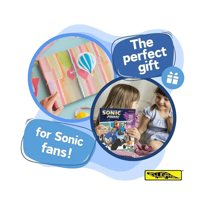PoundFun Art & Drawing Toys Sonic Prime Colouring Book