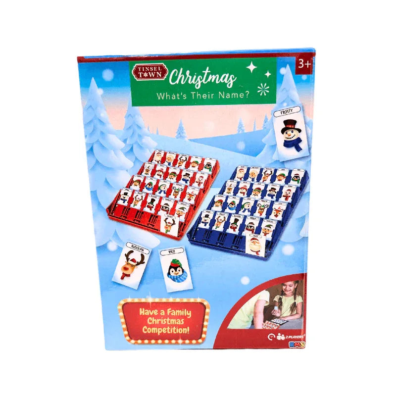 PoundFun Board Games Christmas What's Their Name Family Board Game
